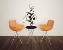 Beautiful Floral Vines Vinyl Decals Modern Wall Art